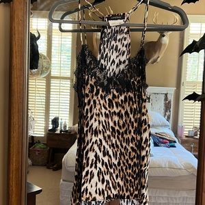 Olivaceous Leopard Print Top